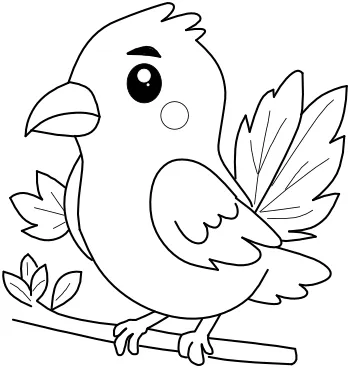 How to draw Birdy step by step