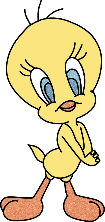 How to draw Classic Tweety step by step