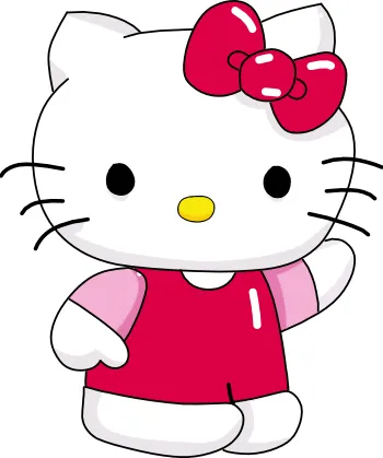 How to draw Hello Kitty step by step