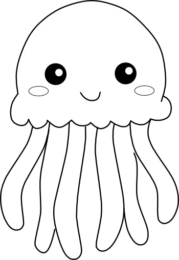 How to draw Line Octopus step by step