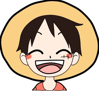 How to draw Monkey D Luffy step by step
