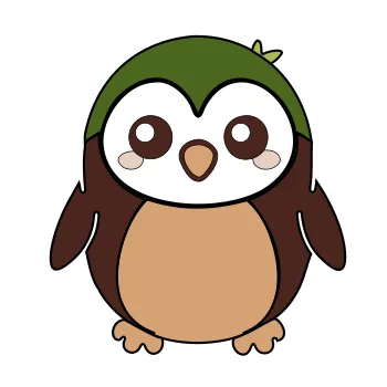 How to draw Penguin step by step