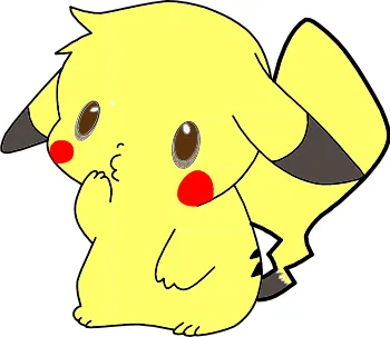 How to draw Pikachu step by step