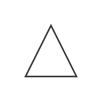 How to draw Triangle step by step